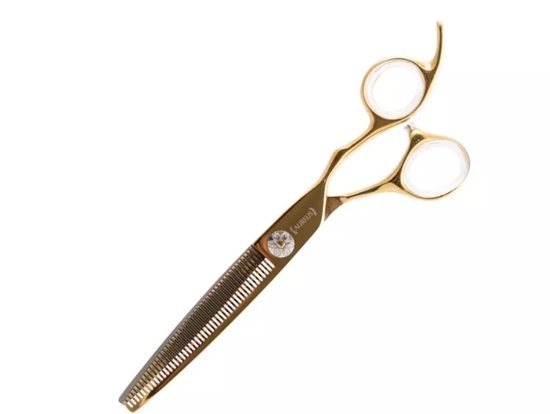 Picture of DezynaDog Aureus Gold Blender Scissor